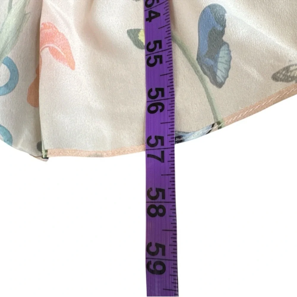 BORGO DE NOR Luna High-Low Midi Dress, Size 10. - Picture 12 of 12